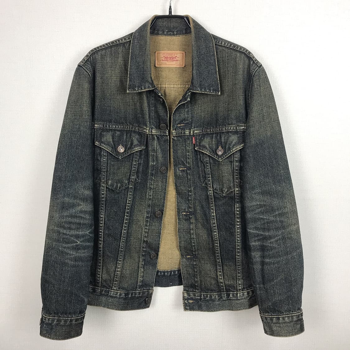 리바이스 Levi's 일본판 트러커 데님 자켓 남성L (95) 상품이미지2