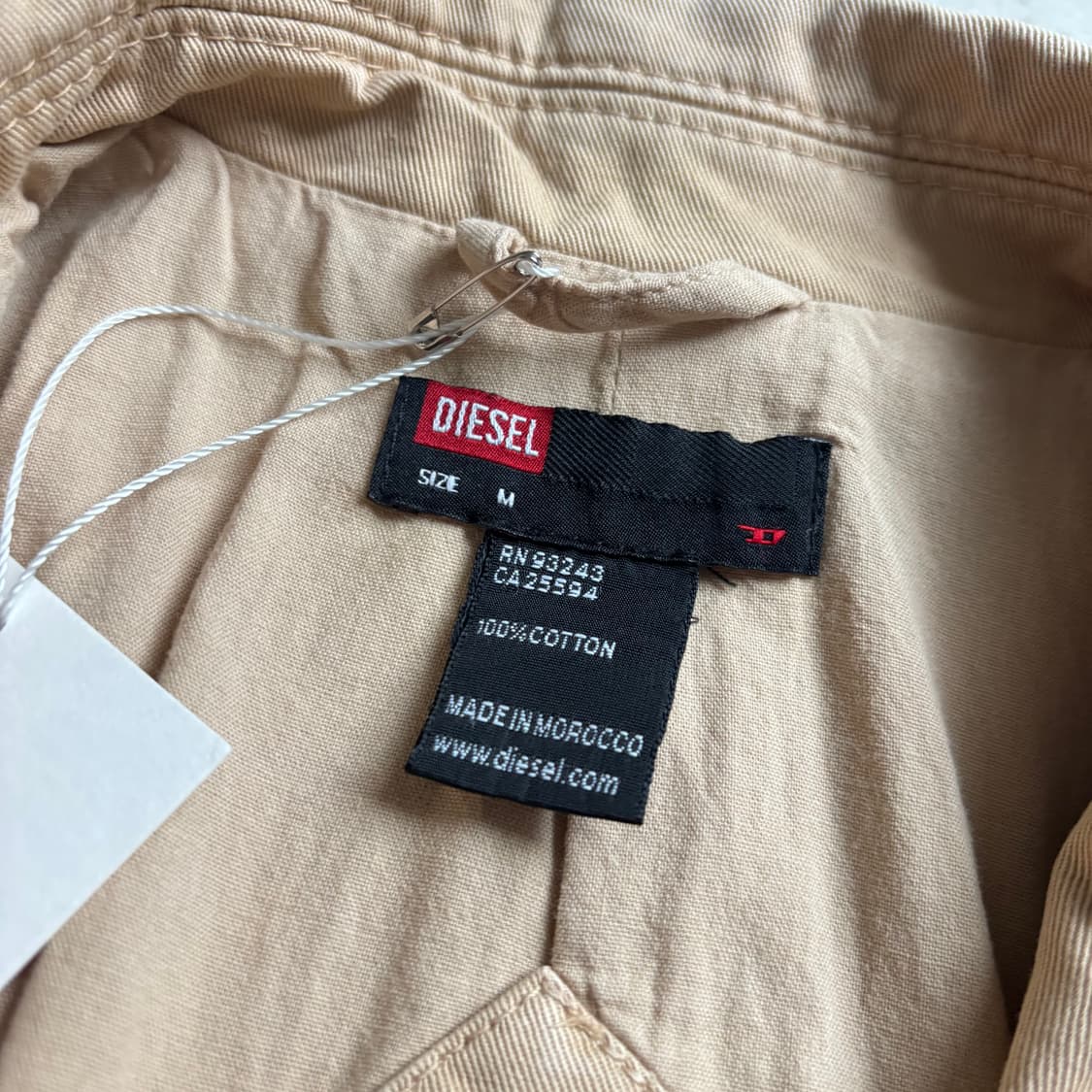 디젤 빈티지 2B 블레이져 코튼자켓 M 상품이미지6