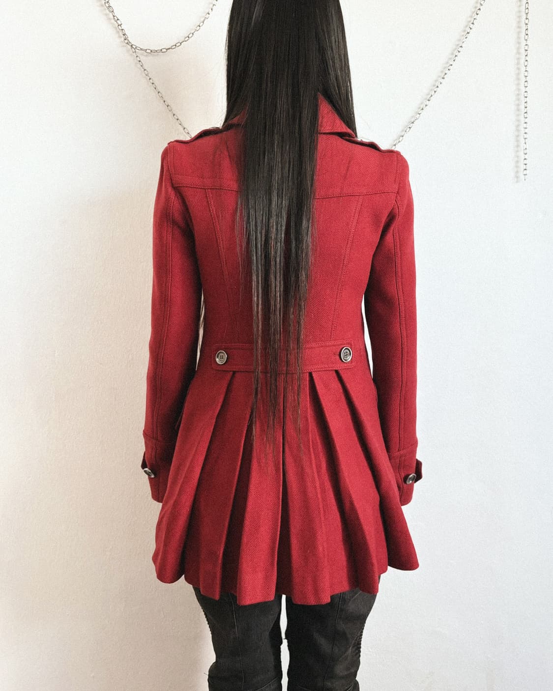 버버리 나폴레옹 토글 플레어핏 하프코트 상품이미지4