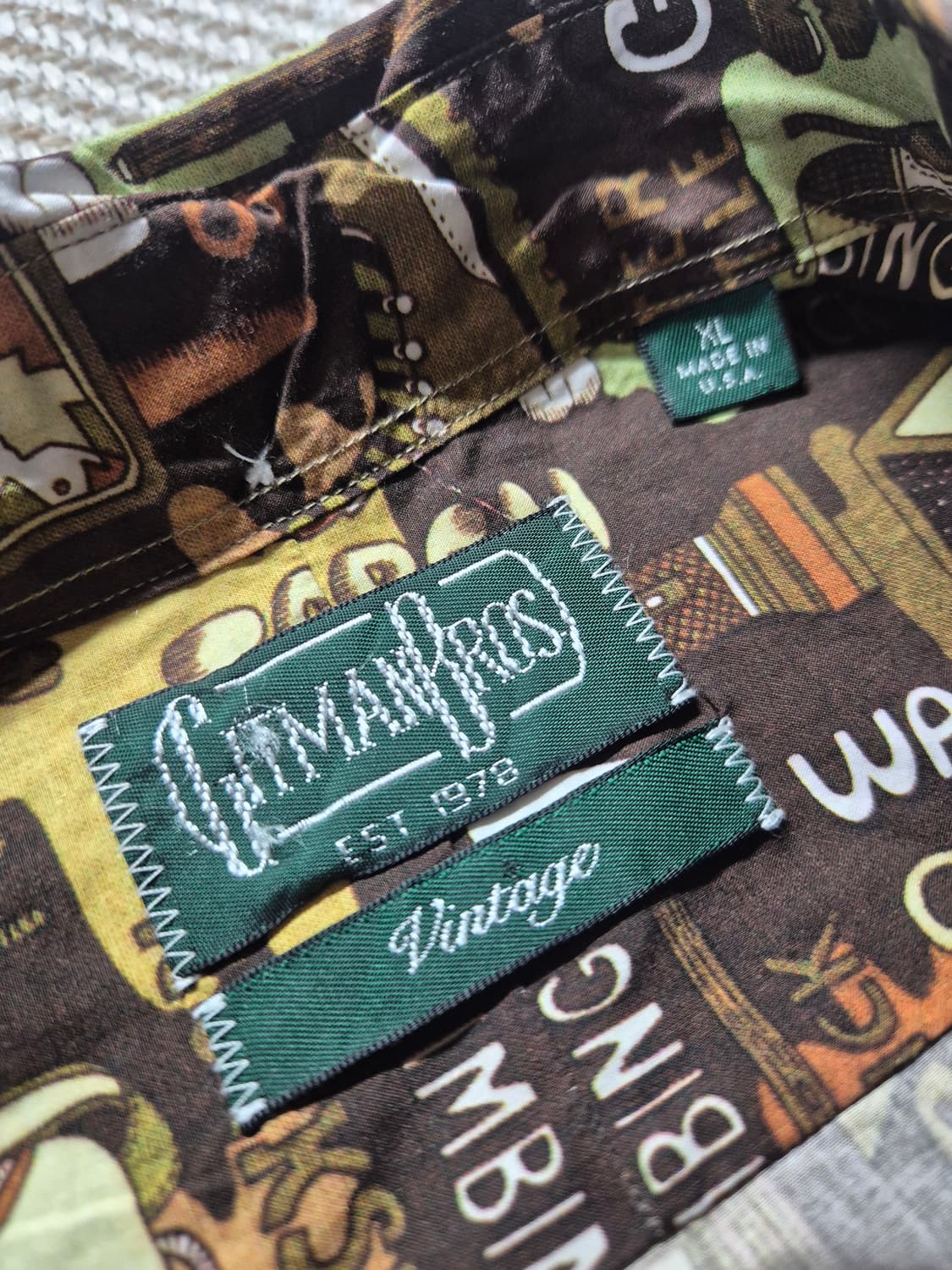 깃먼브로스 프린팅셔츠 상품이미지5