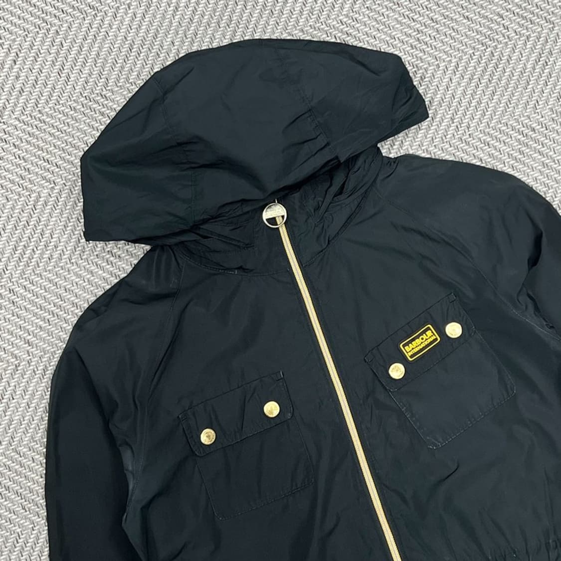 바버 인터네셔널 윈드 후드 자켓 v0737 상품이미지3