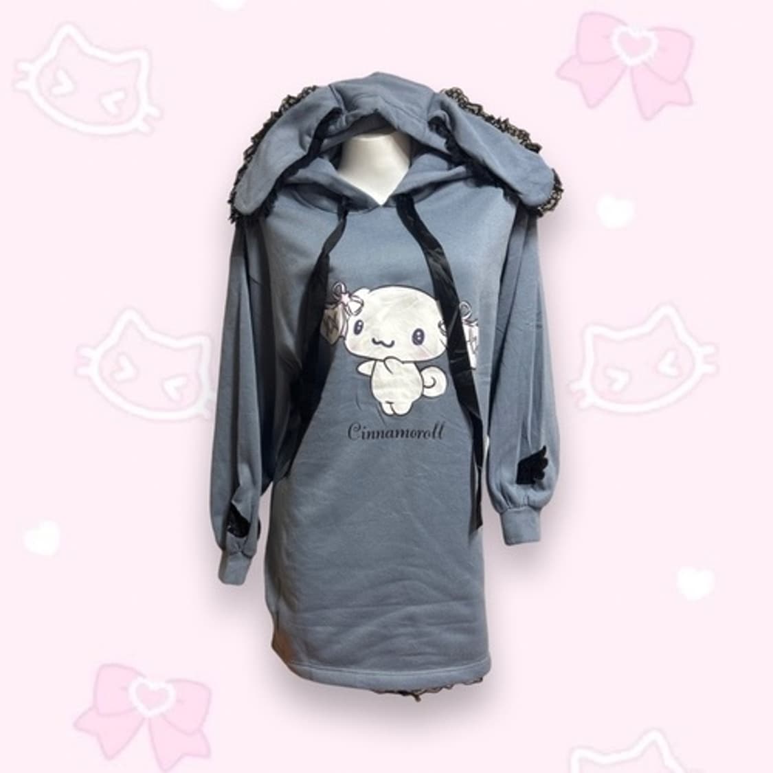 Majoretty cinnamoroll rabbit ear hood 상품이미지2