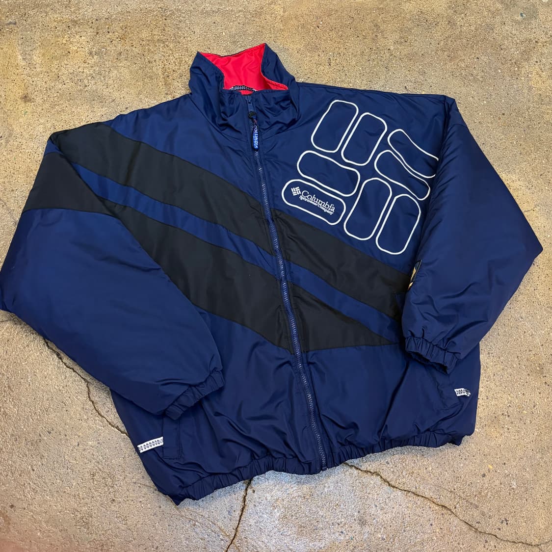 레어 90s USA 빈티지 컬럼비아 패딩 패딩점퍼 상품이미지2