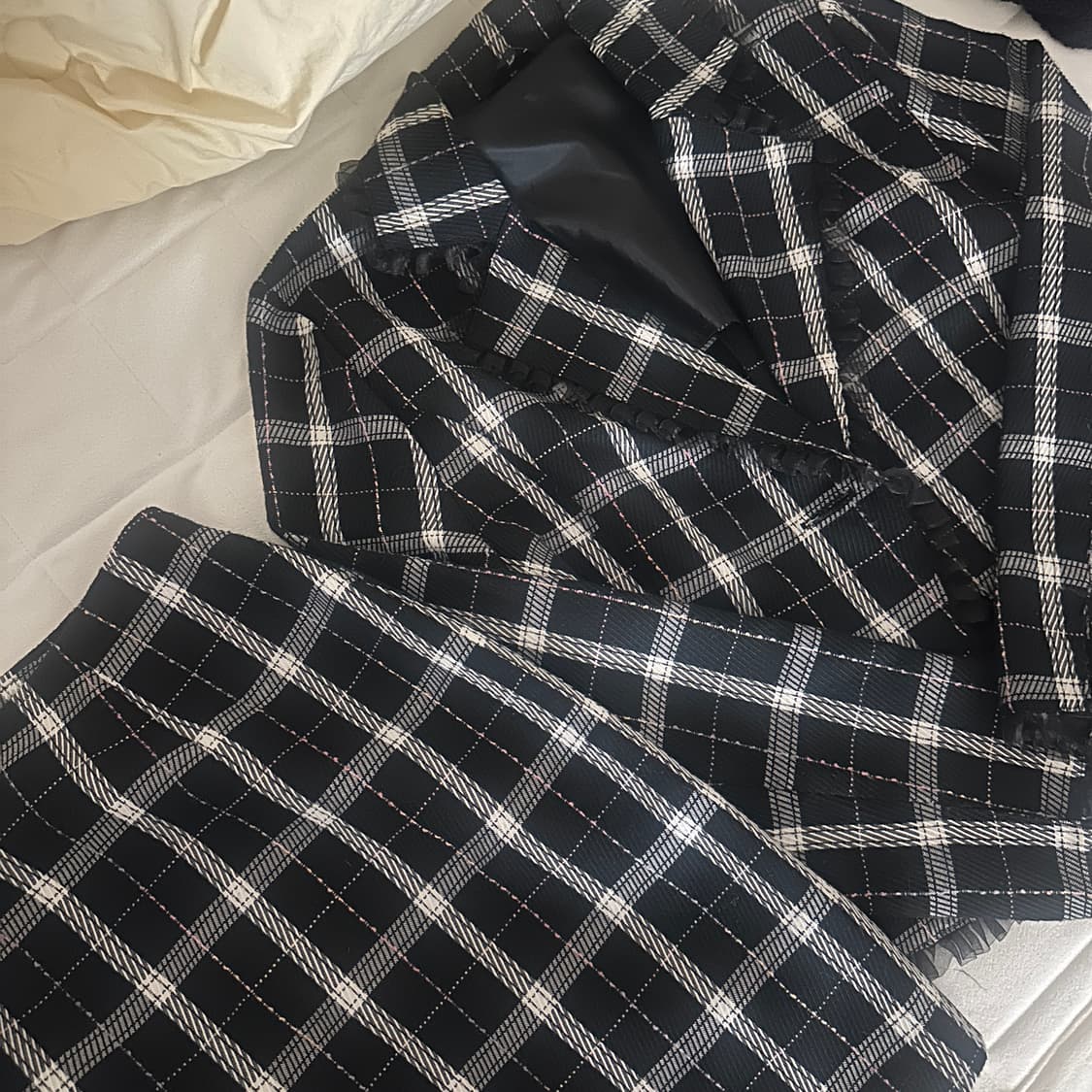 트위드 셋업 상품이미지1