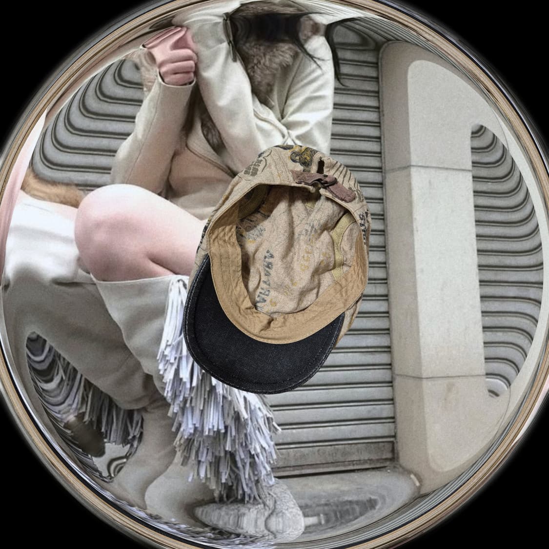 Vintage y2k lettering hunting Cap 상품이미지2