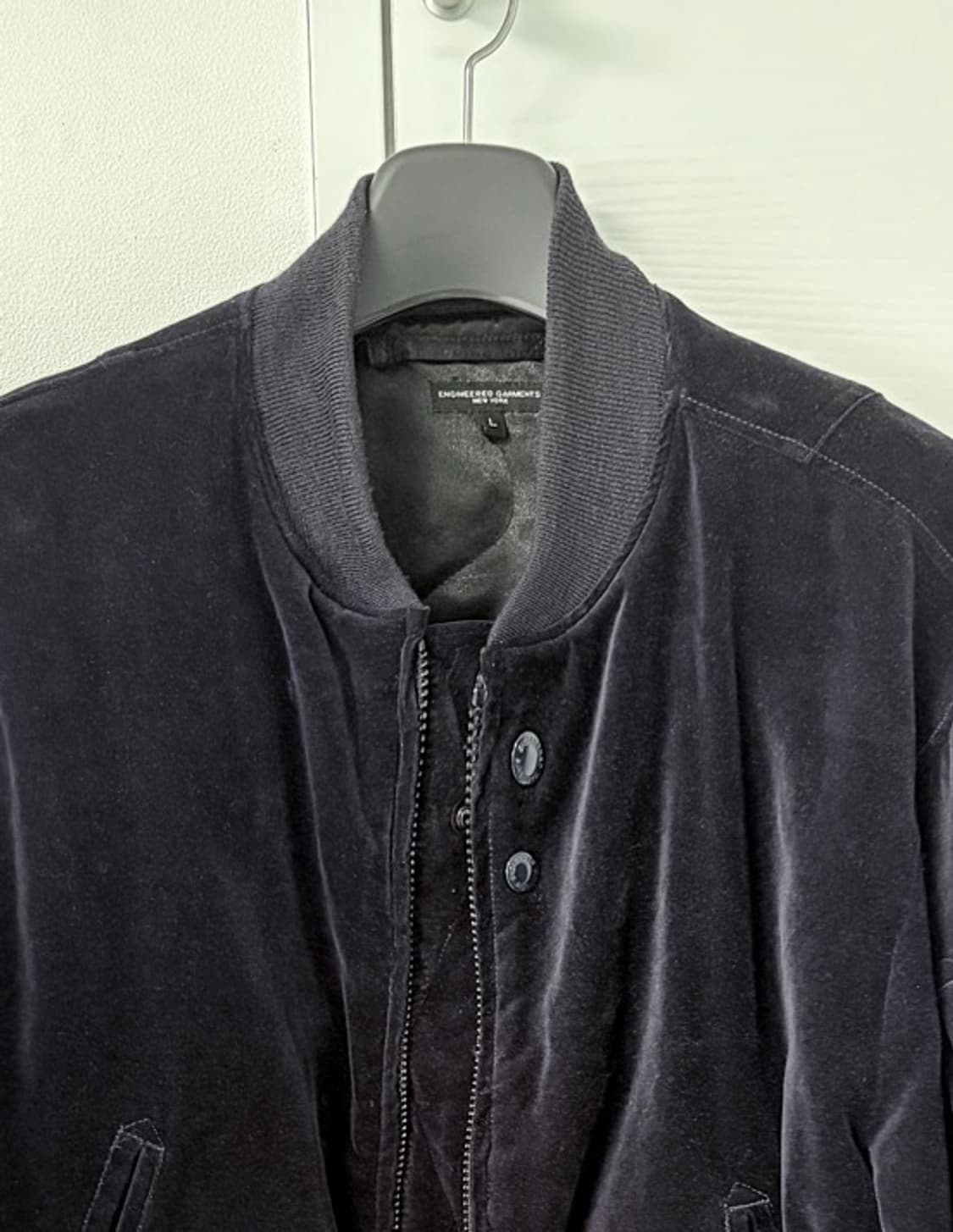 엔지니어드 가먼트 svr 벨벳 봄버 네이비 L 상품이미지2