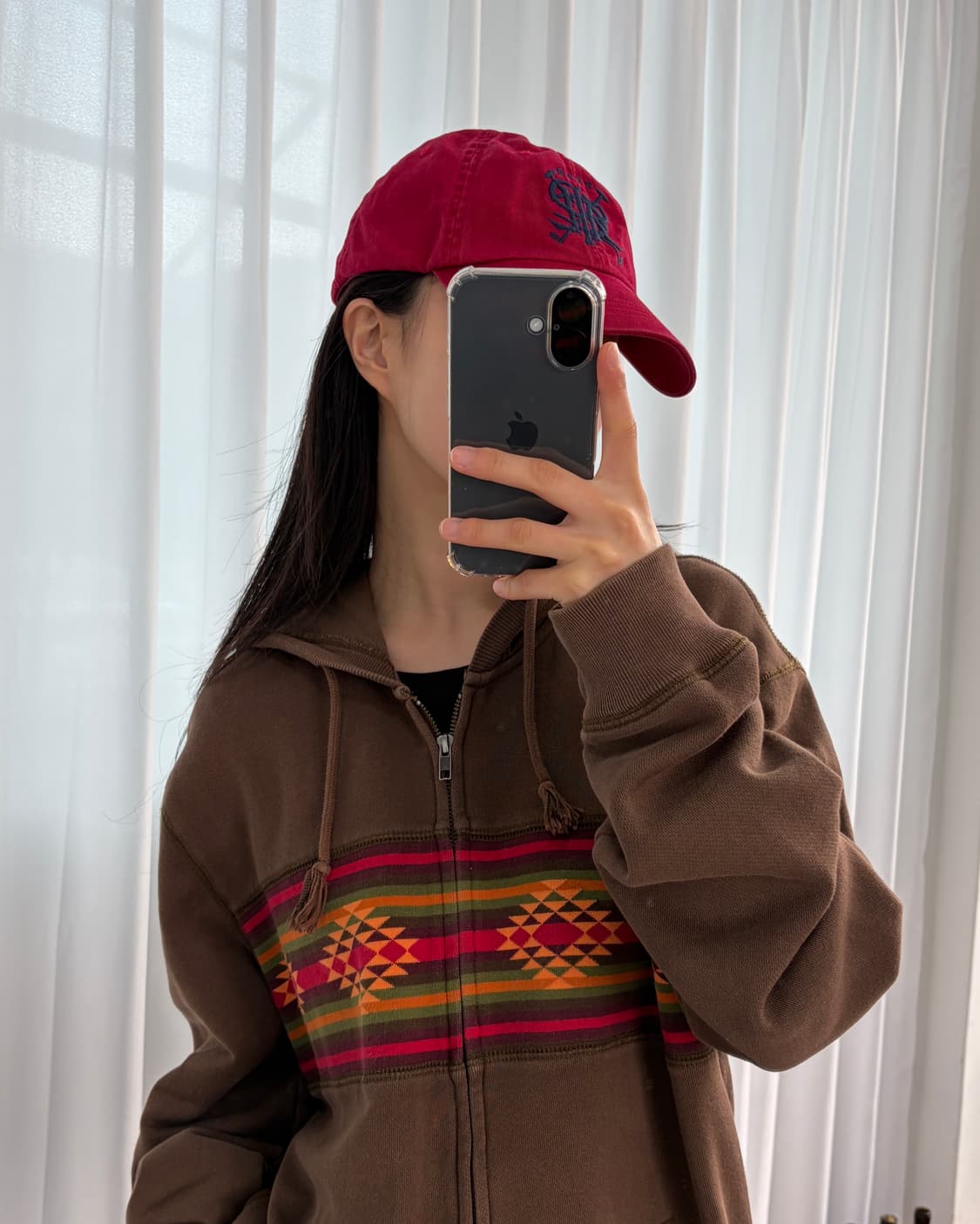 폴로 랄프로렌 클래식 버건디 치노 볼캡 상품이미지1