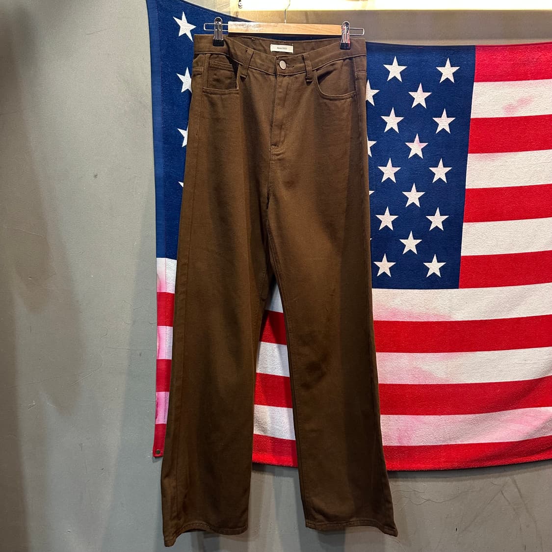 Realcoco 브라운팬츠 상품이미지1