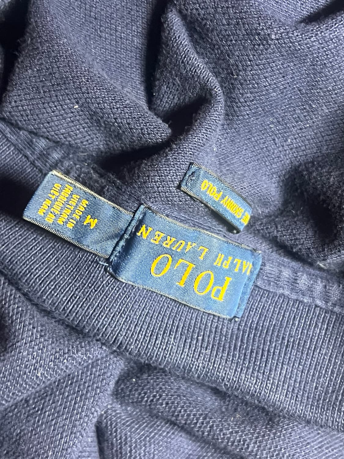 폴로 랄프로렌 USA 패치 빅포니 반팔 폴로셔츠 네이비 상품이미지3