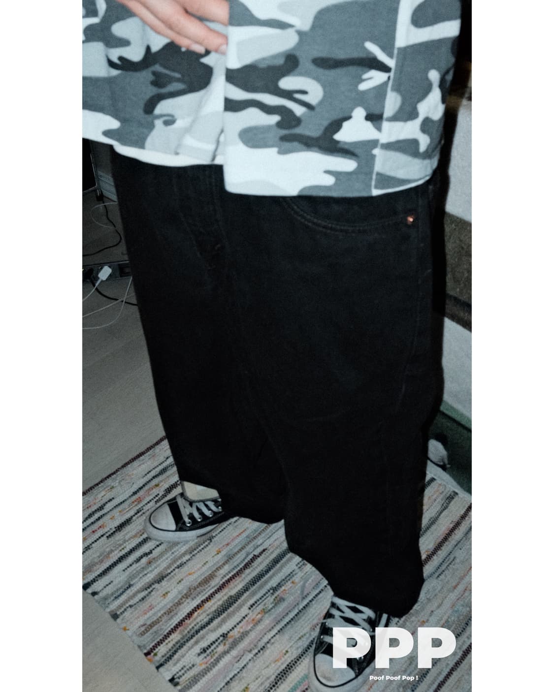 90’s 미제 리바이스 567 루즈 핏 엑스트라 와이드 레그 32x30 상품이미지3