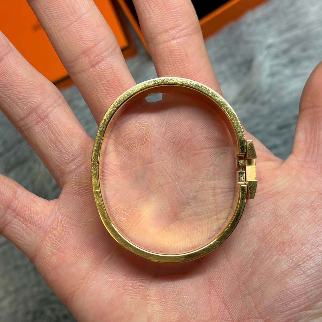 에르메스 클릭아슈 PM 핑크골드 풀구성품 상품이미지4