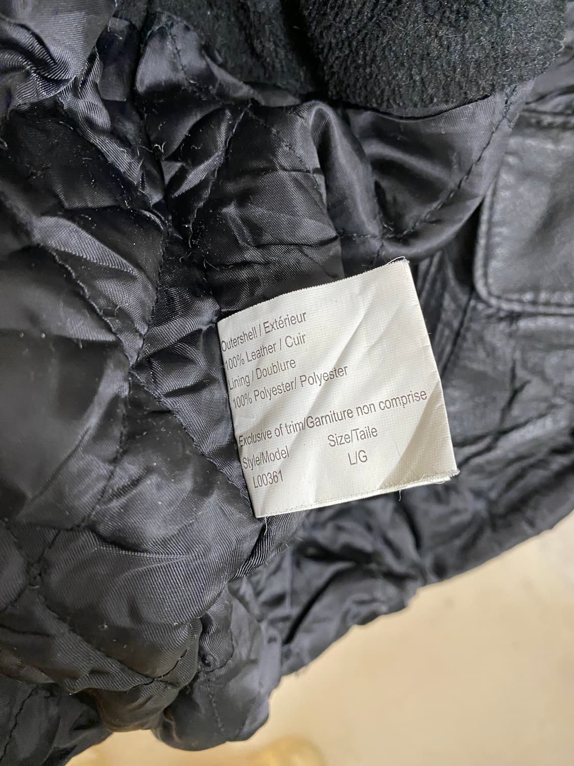 빈티지 레더 핀터레스트 봄버 자켓 상품이미지10