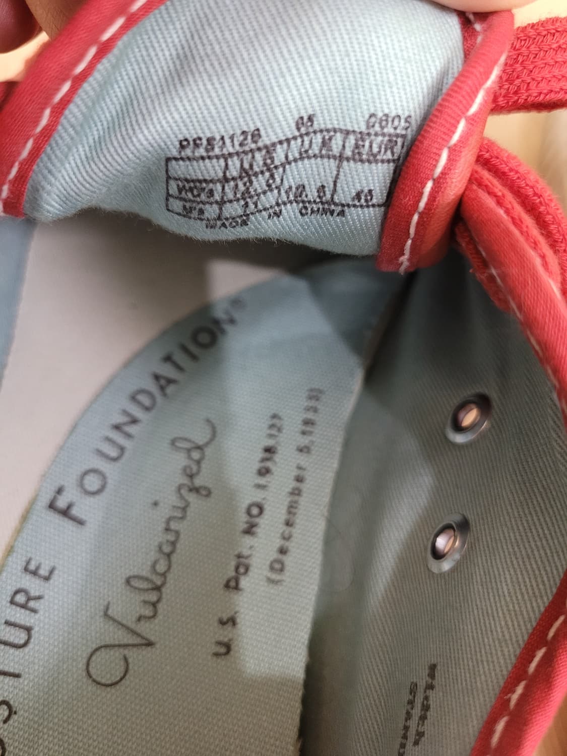 PF Flyers 남자 스니커즈 290 레드 상품이미지9