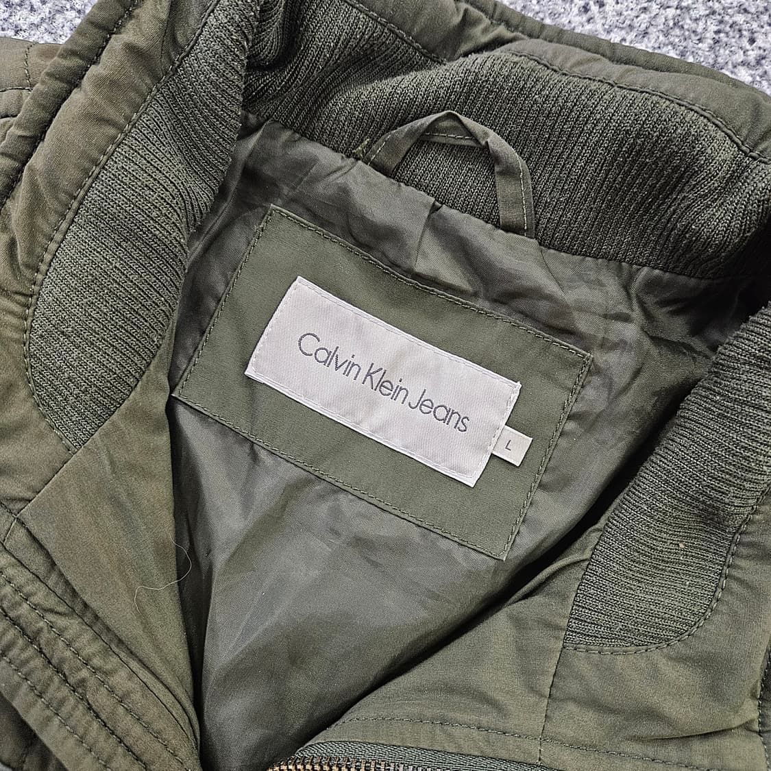[L] 캘빈클라인진스 캐주얼 집업 점퍼 자켓 1106JM2 상품이미지3
