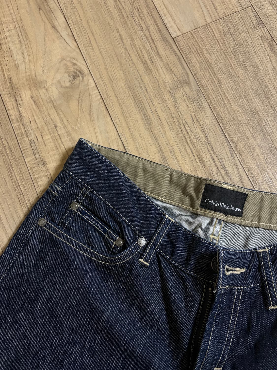 빈티지 캘빈클라인 큐빅 팬츠 바지 y2k 갸루 상품이미지5