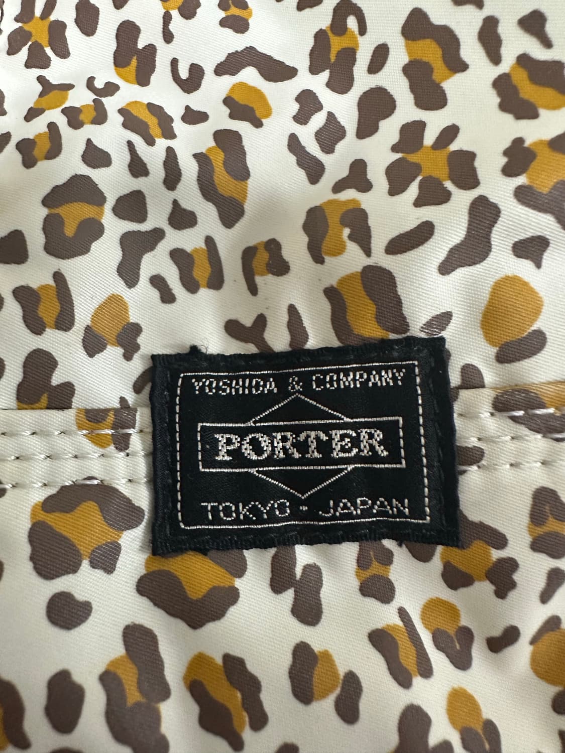 PORTER x X-GIRL 요시다포터 레오파드 보스턴백 더플백 L 상품이미지2