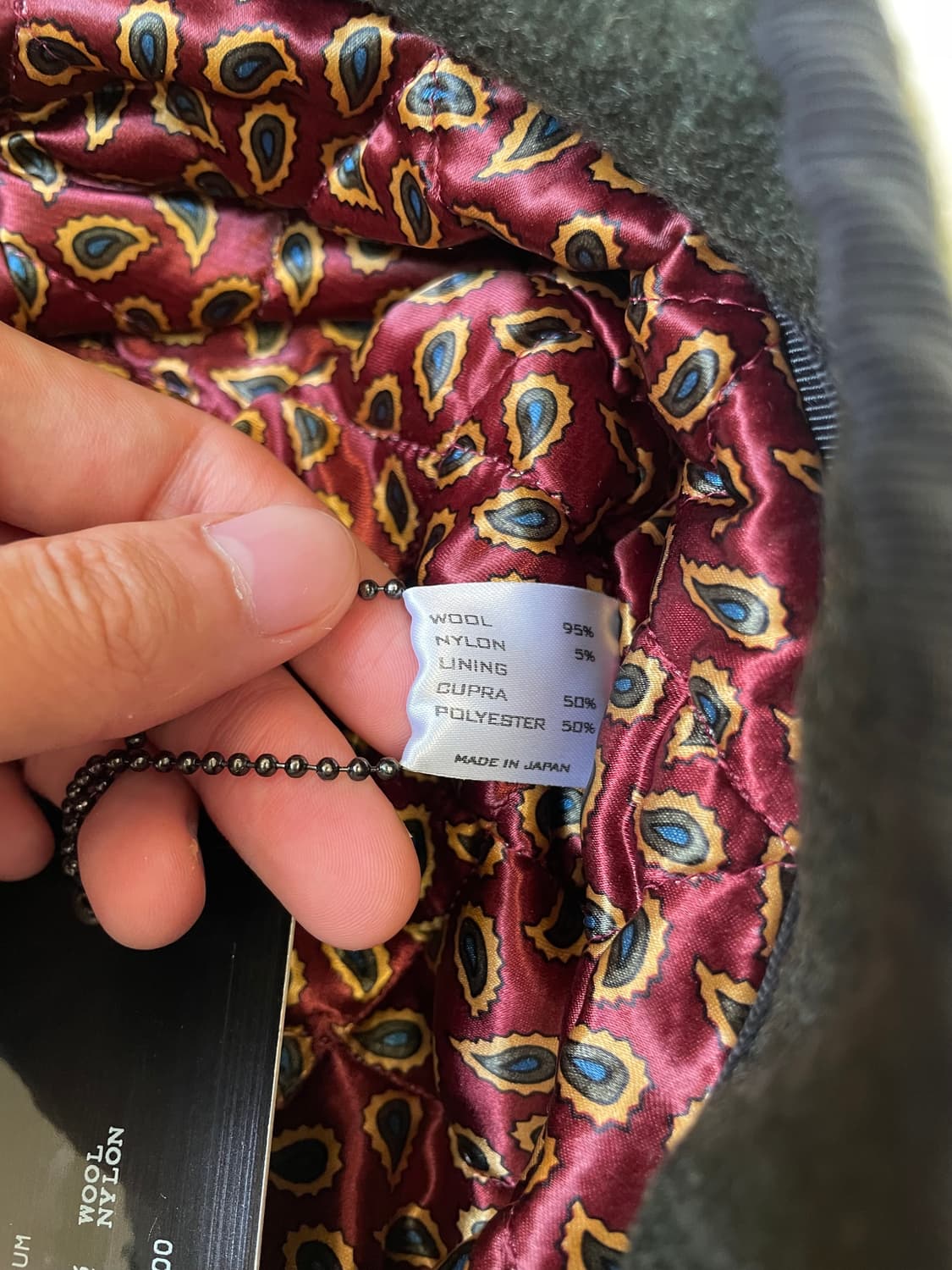 넘버나인 03AW 파일럿 햇 상품이미지8