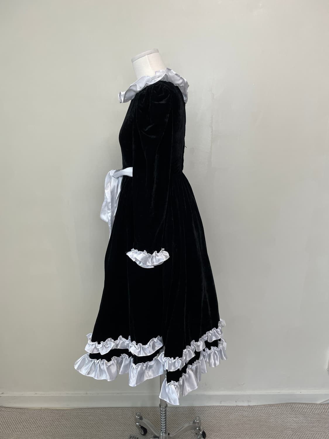 빈티지 maria 코스튬 벨벳 갸루 원피스 J03882 상품이미지5