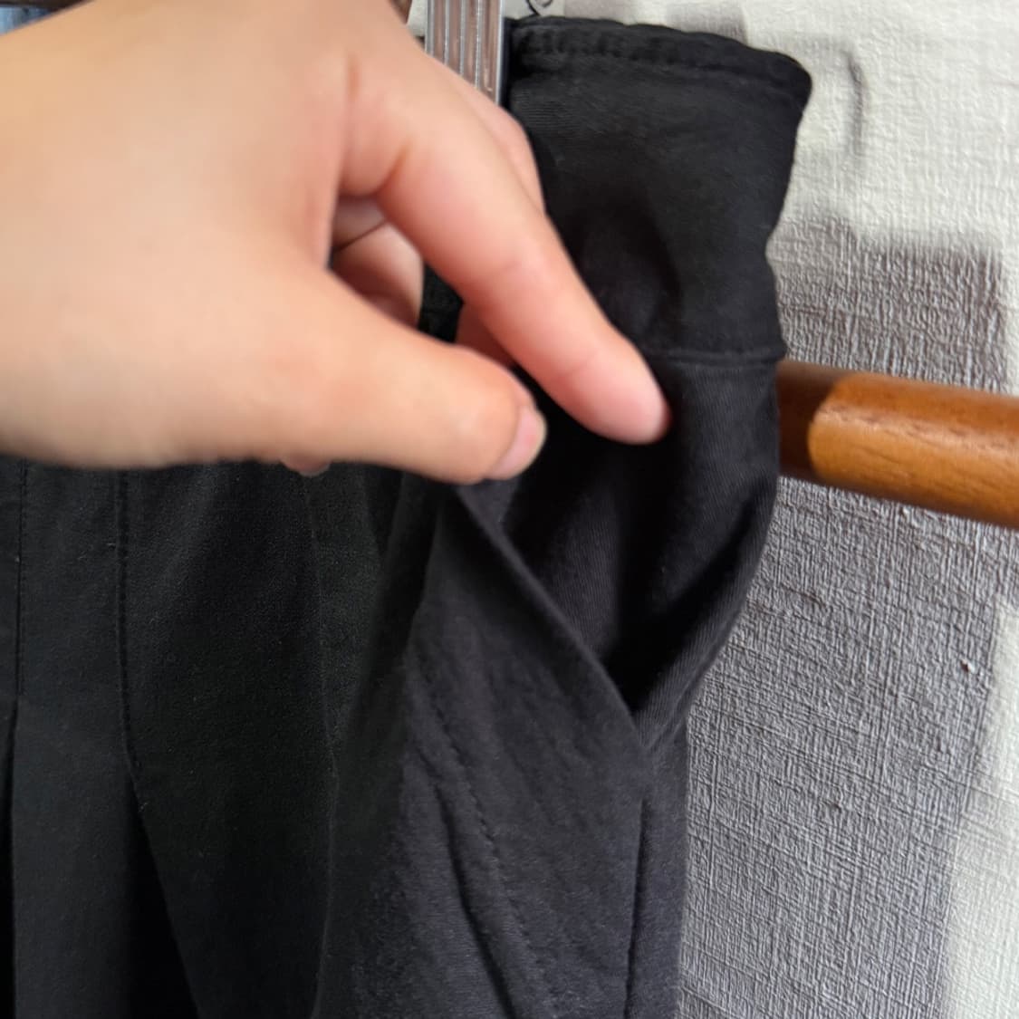 검은콩 플레어 스커트 상품이미지4