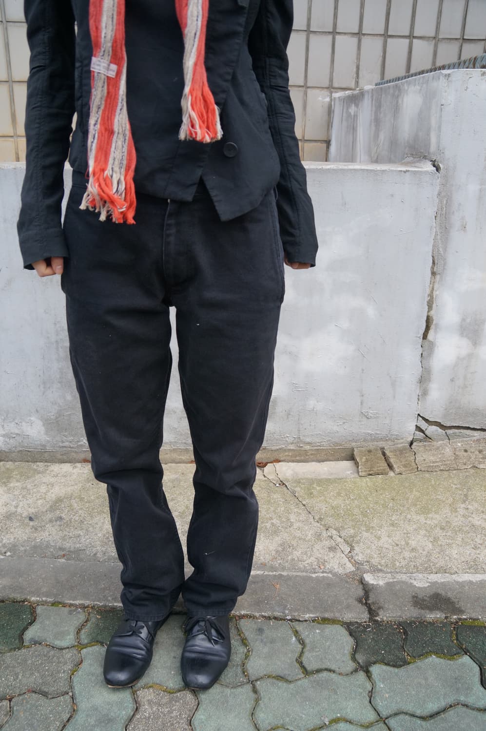 꼼데가르송 스트레이트 핏 팬츠 상품이미지1