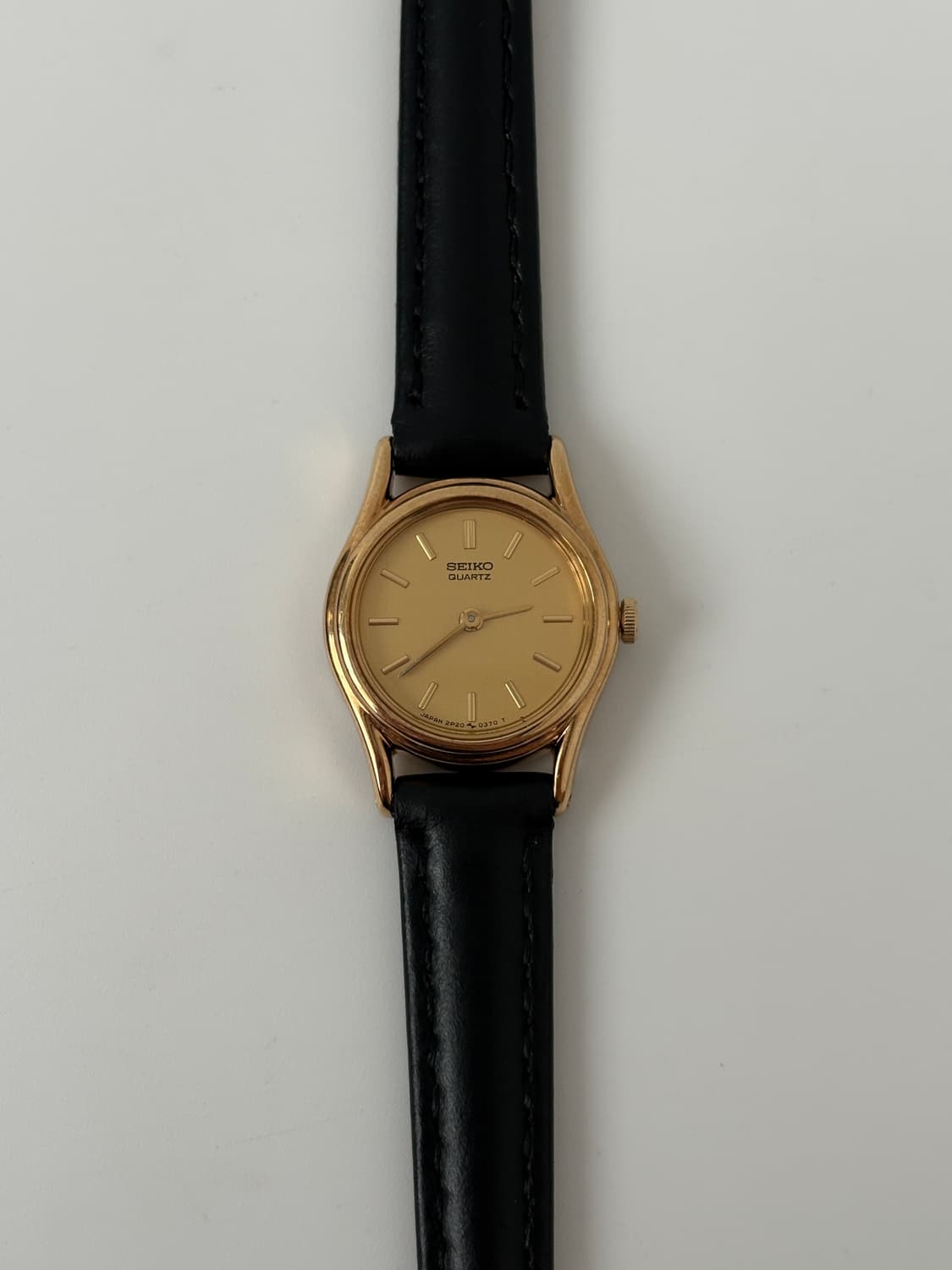 80s gold mini ladies quartz (deadstock) 상품이미지3