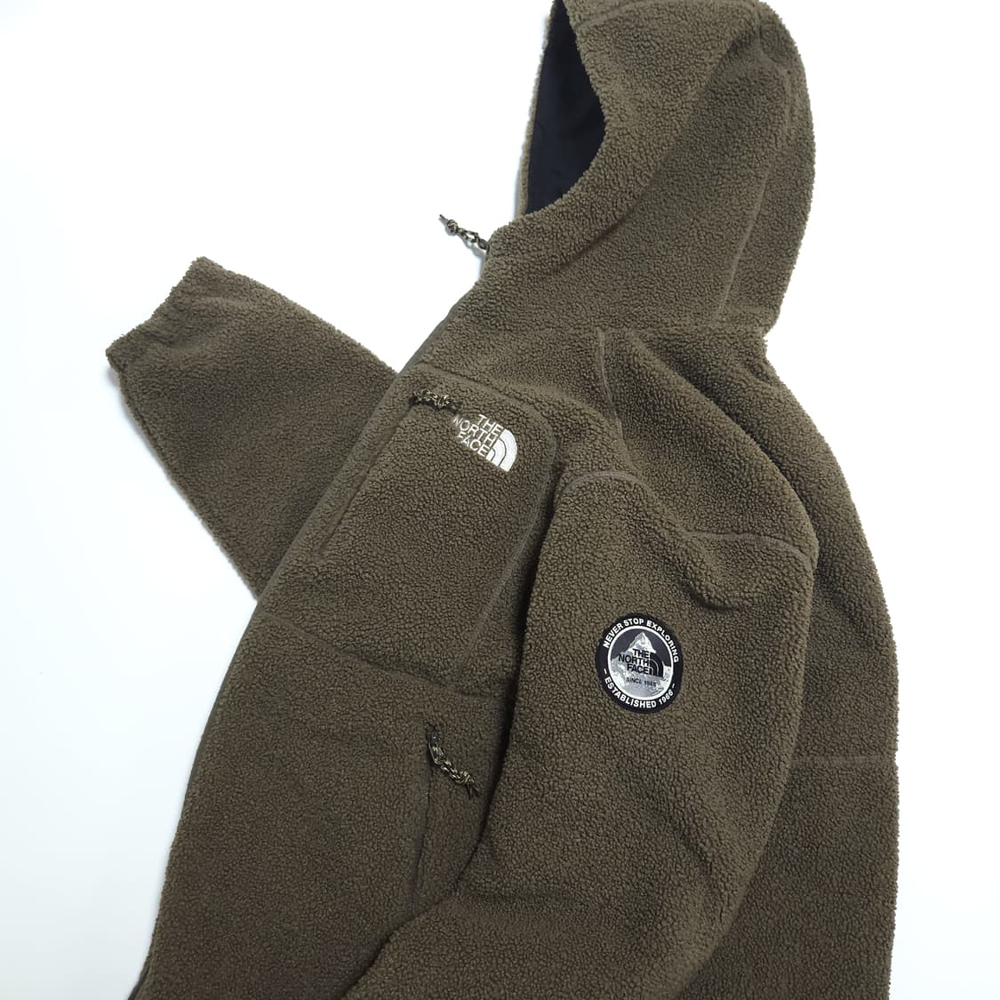 노스페이스 딕스 리버시블 플리스 집업 자켓 카키 상품이미지5