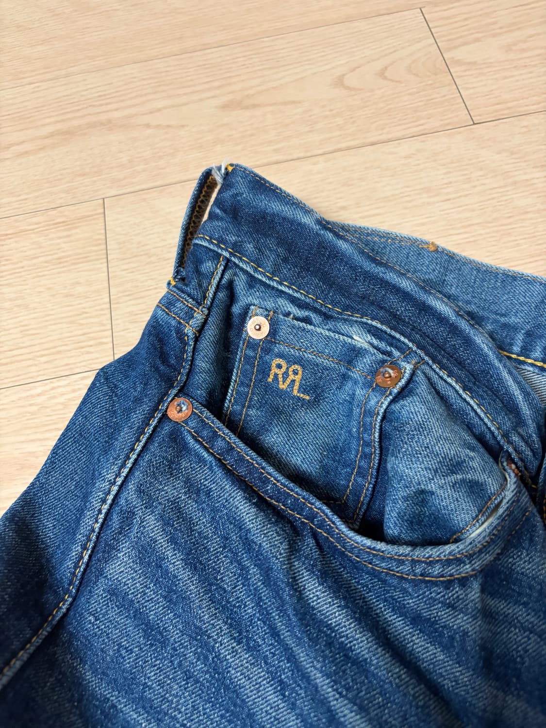 (30x32) RRL 그랜드폴스 청바지 빈티지5포켓 빈파포  상품이미지5
