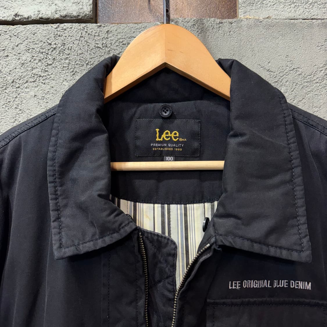 Lee 블랙 캐주얼 자켓 (L)  상품이미지7