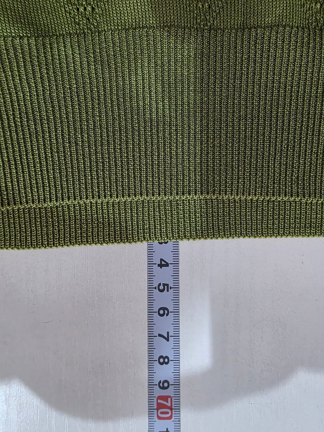 크로커다일 망사 아가일패턴 니트 조끼 100 상품이미지4