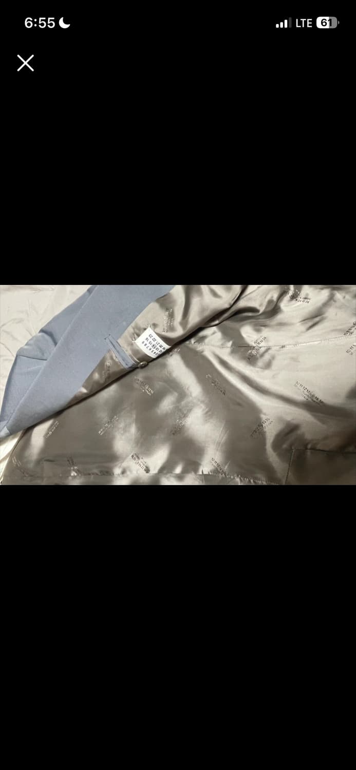 Maison Margiela 라이트블루 블레이저 50 상품이미지9