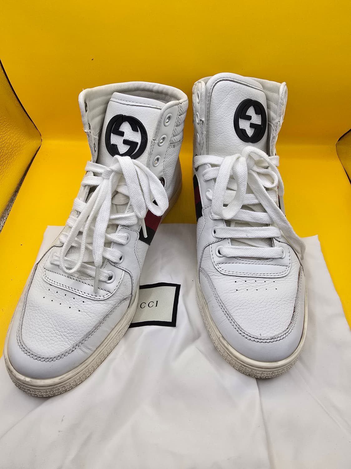 구찌 하이탑 스니커즈 사이즈 37(235~240) 상품이미지1