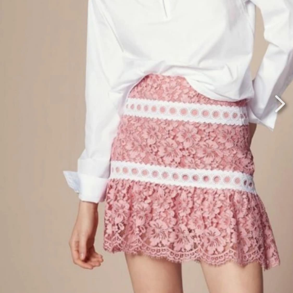 산드로(sandro) 레이스스커트 44 상품이미지1