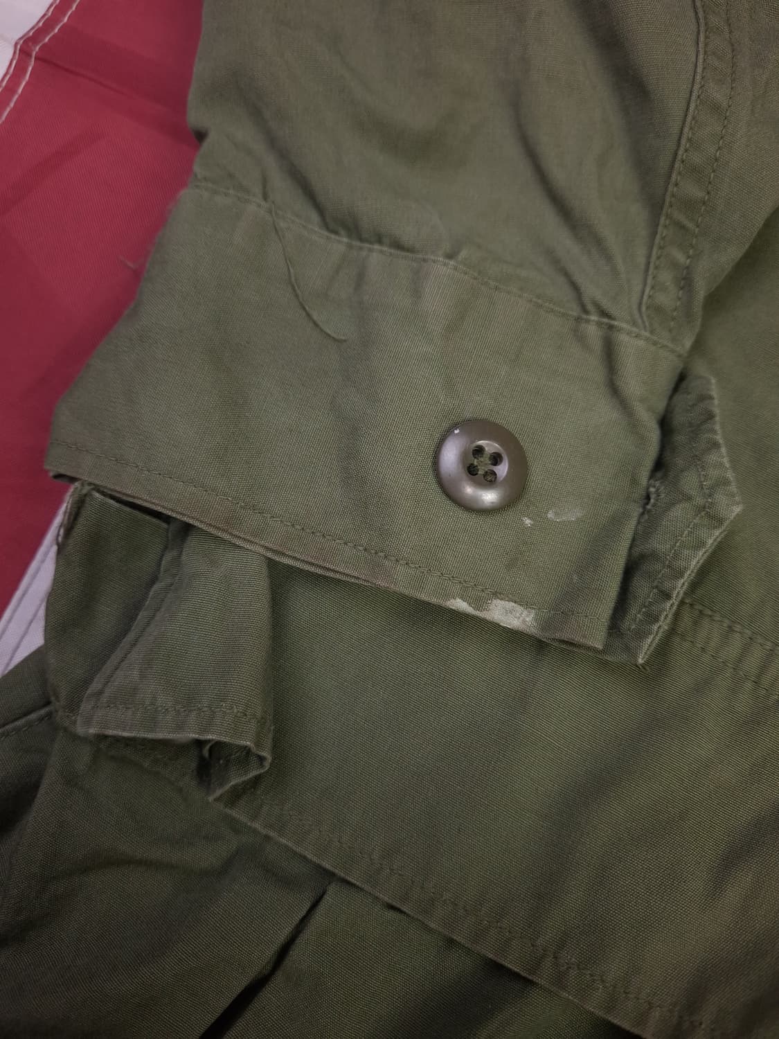 오리지날 60's 베트남전 포플린원단 정글 퍼티그 상품이미지6