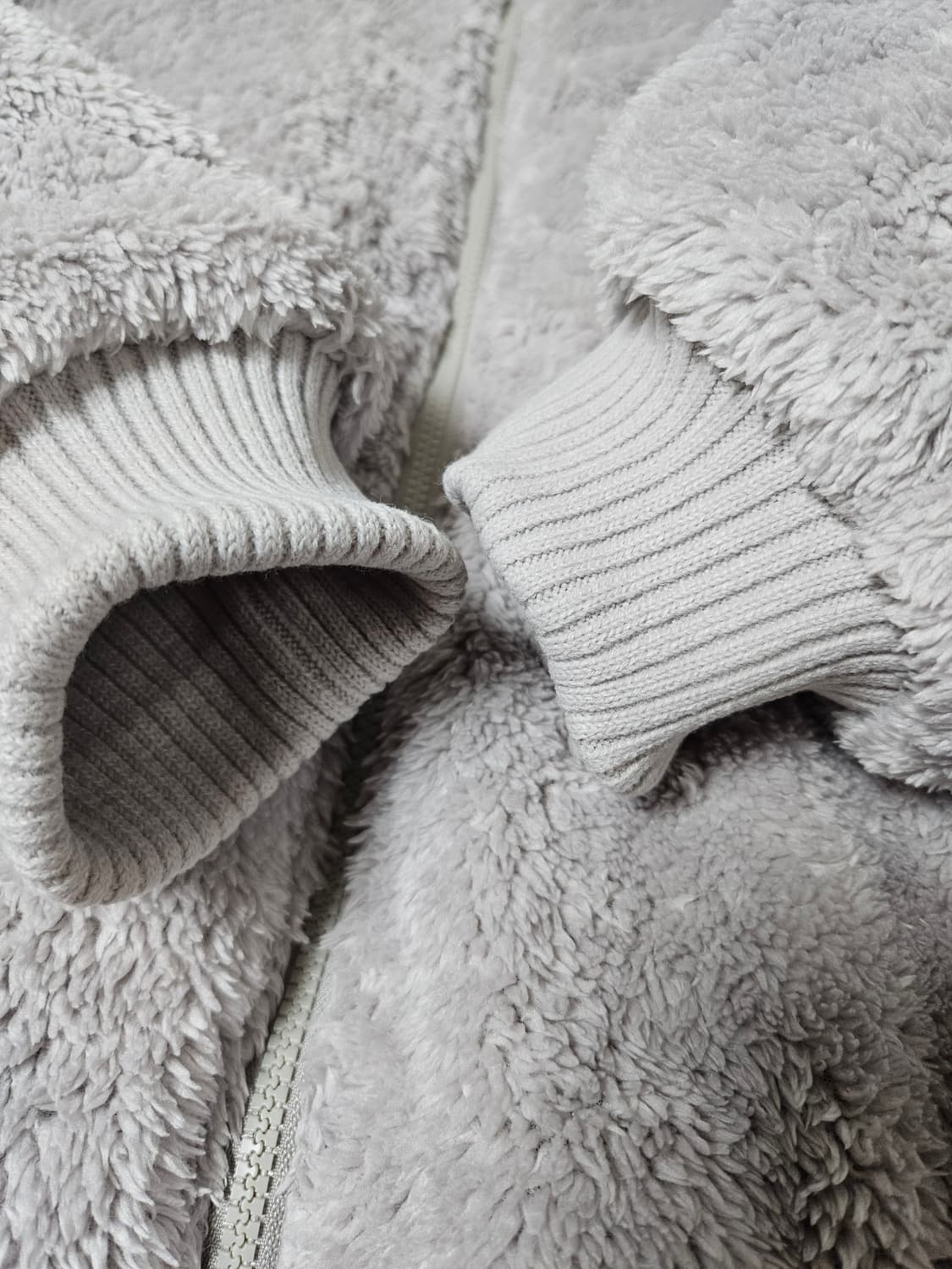 PACIENCIA 와이드숄더 후리스 숏 패딩 L 상품이미지7