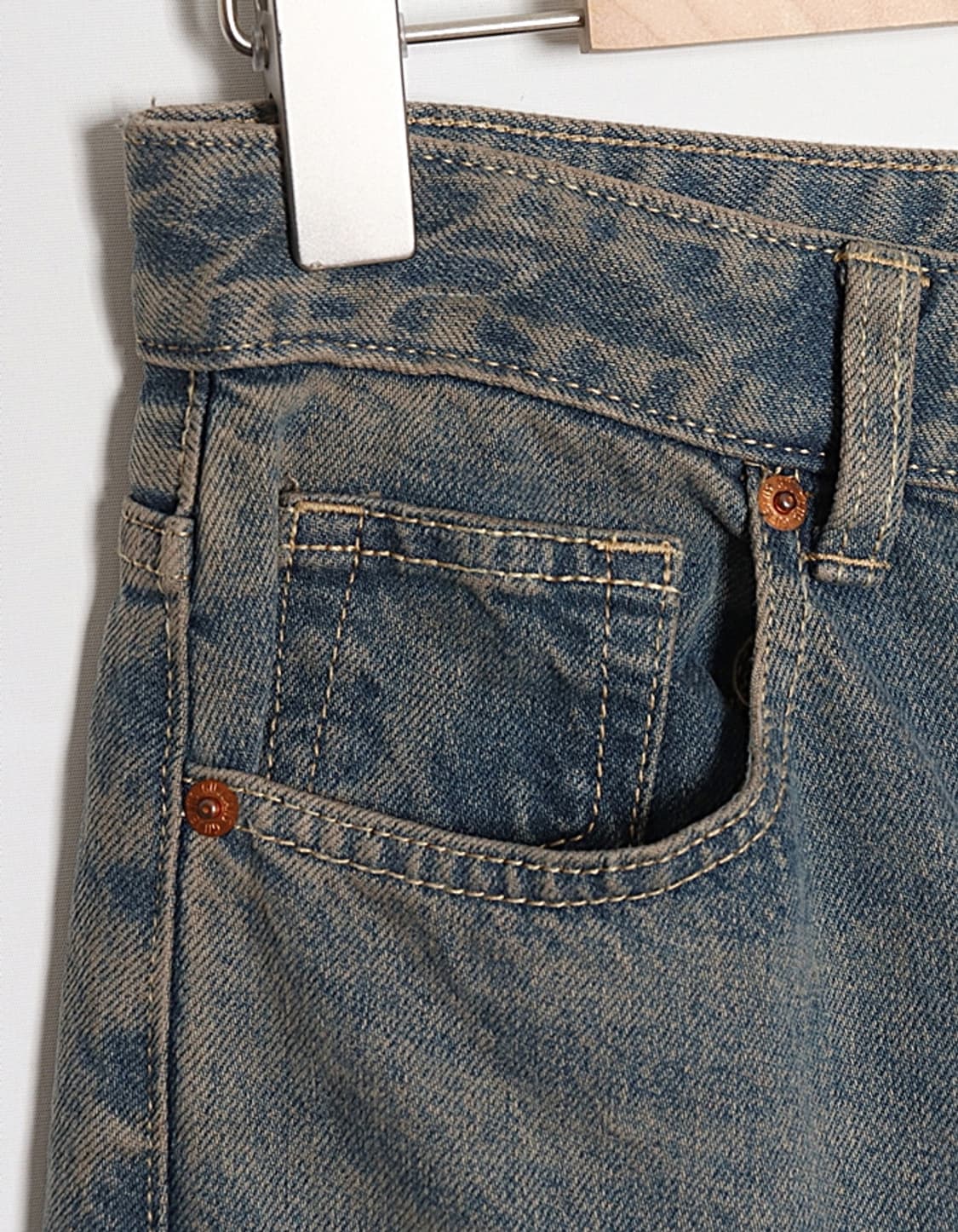 G U Barrelleg Denim Pant (27) 상품이미지3