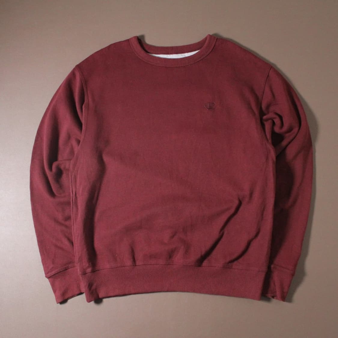 Champion 챔피온 버건디 기모 맨투맨 상품이미지1