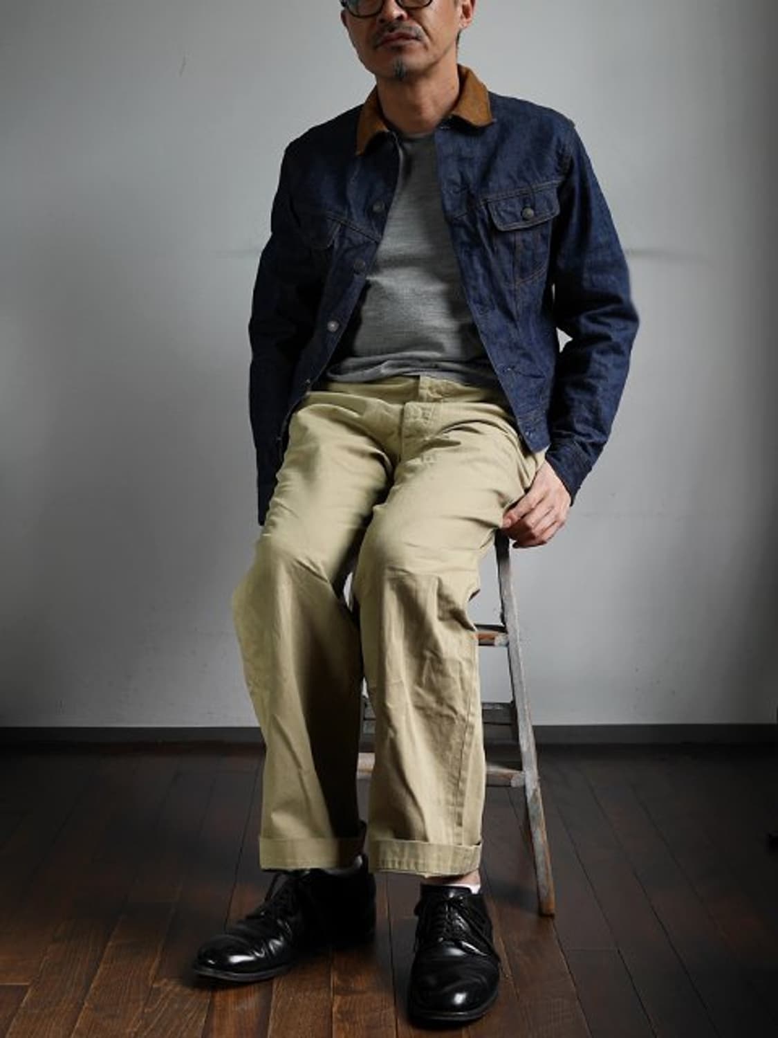 코모리 comoli denim g.i. jacket 상품이미지10