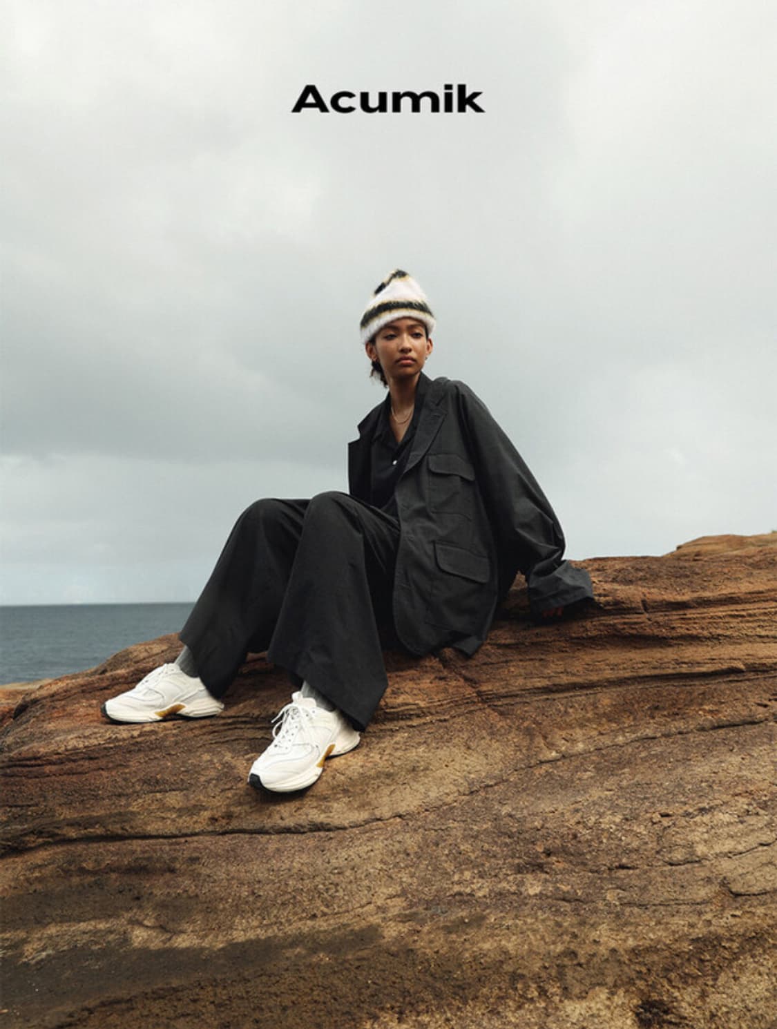 IYSO 이소 ACUMIK 아큐믹 고프코어 러닝화 스니커즈 신발 화이트 상품이미지6