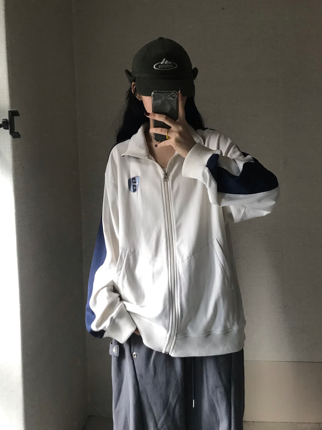 나이키 아이보리 네이비 져지 상품이미지2