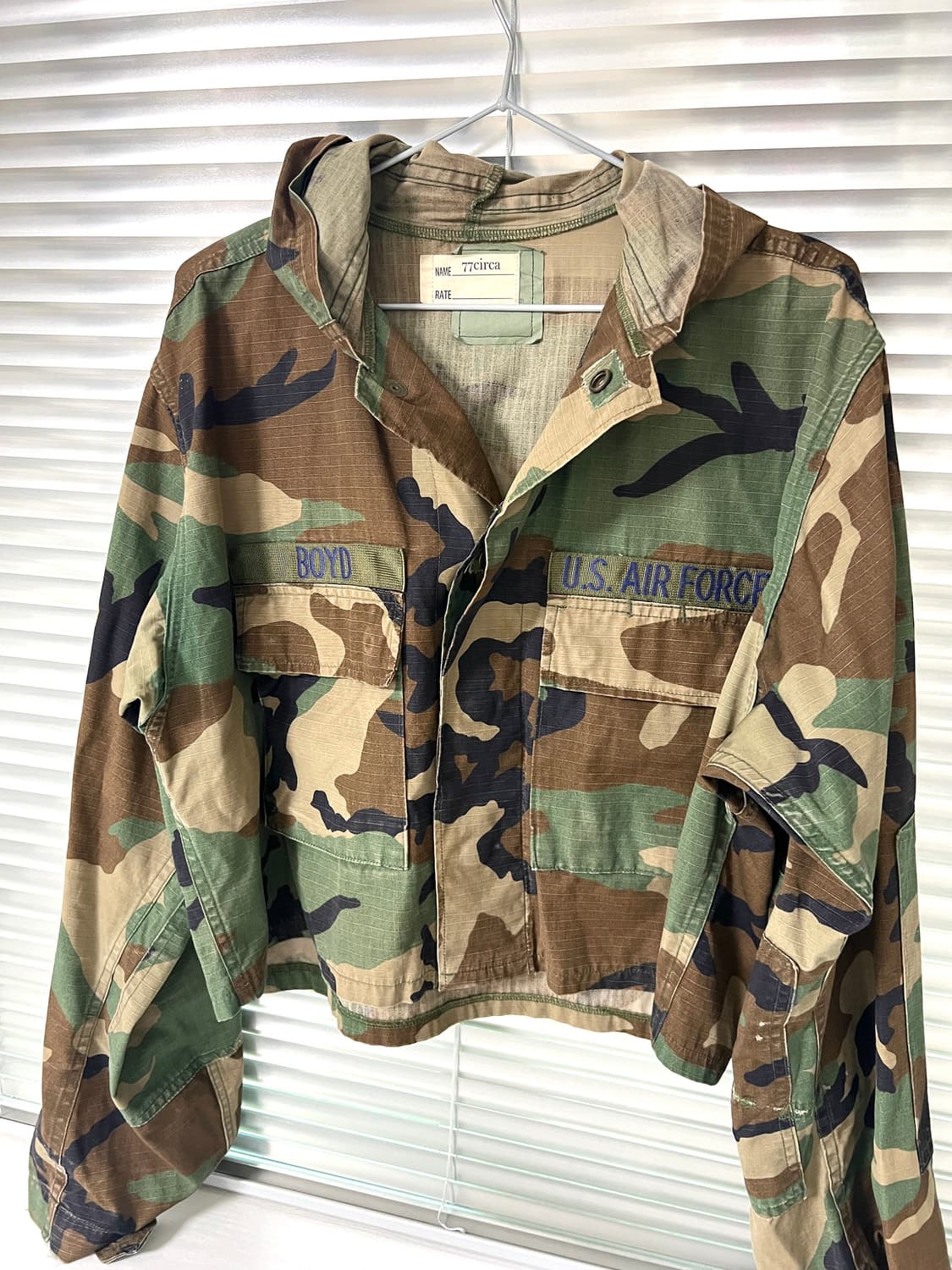 77CIRCA-CAMO HOOD JACKET 상품이미지3
