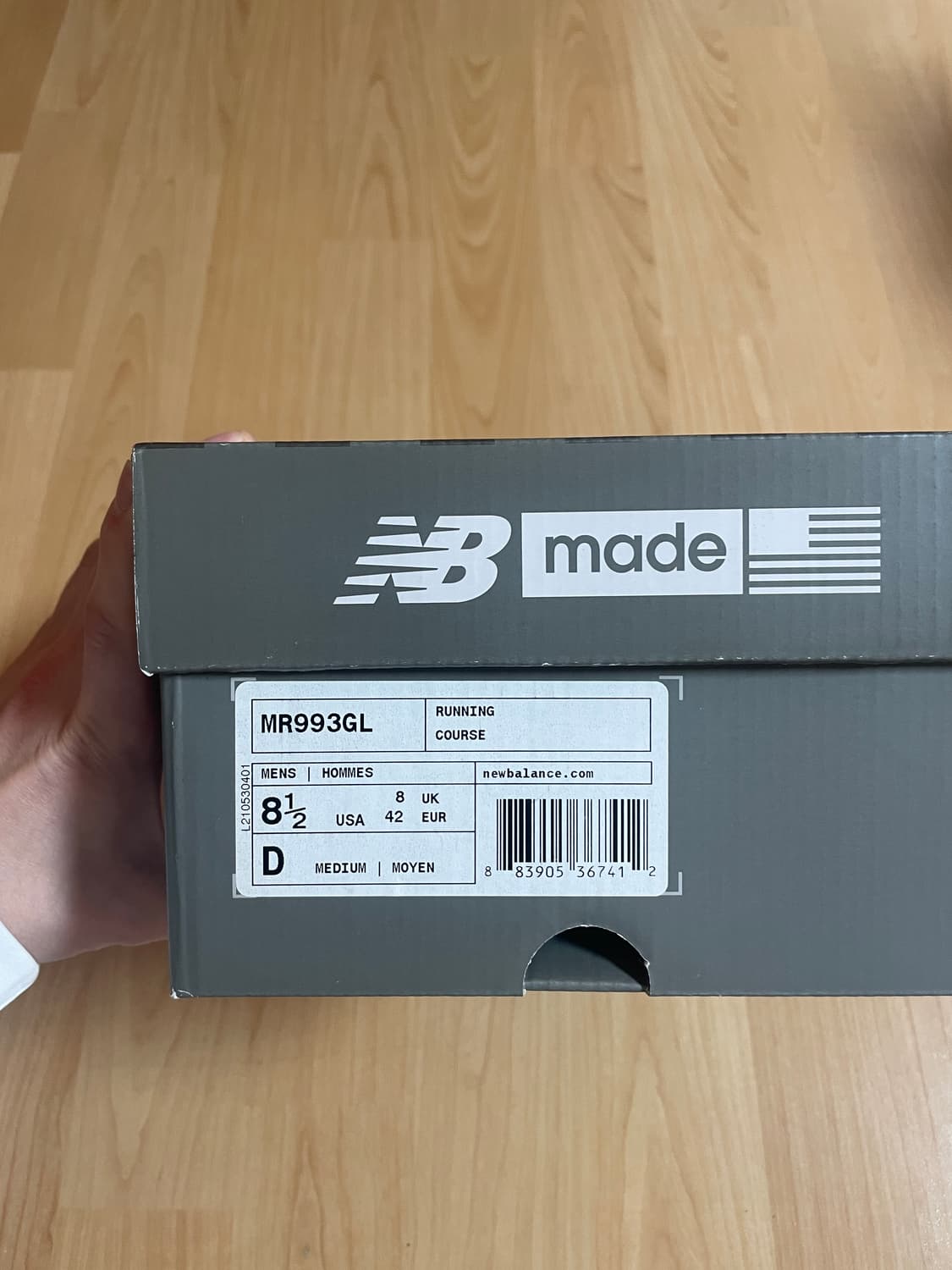 [급매] 뉴발란스 993 그레이 (265) 상품이미지3