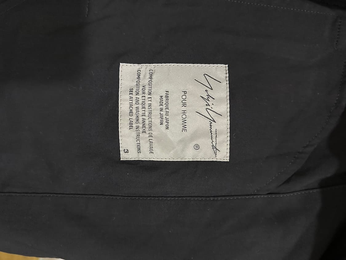 요지 야마모토 뿌르 옴므 사이즈 3 상품이미지4