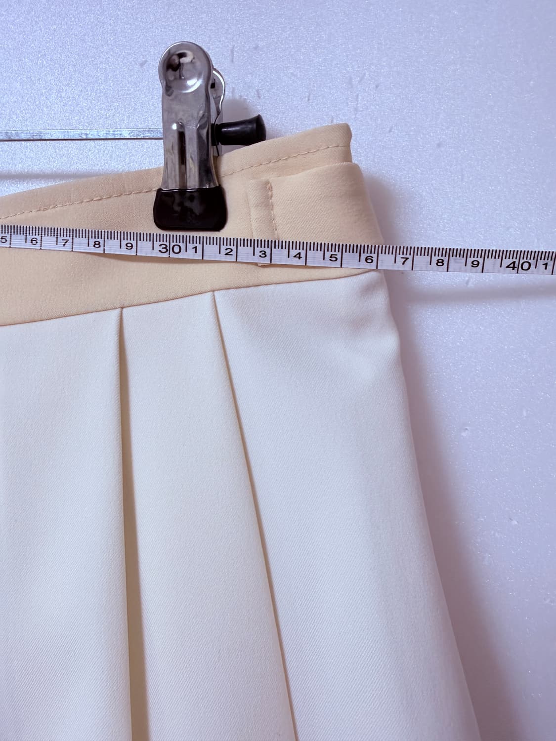 데일리쥬드 플리츠 스커트 베이지 테니스룩 속바지 일체형 M 상품이미지7