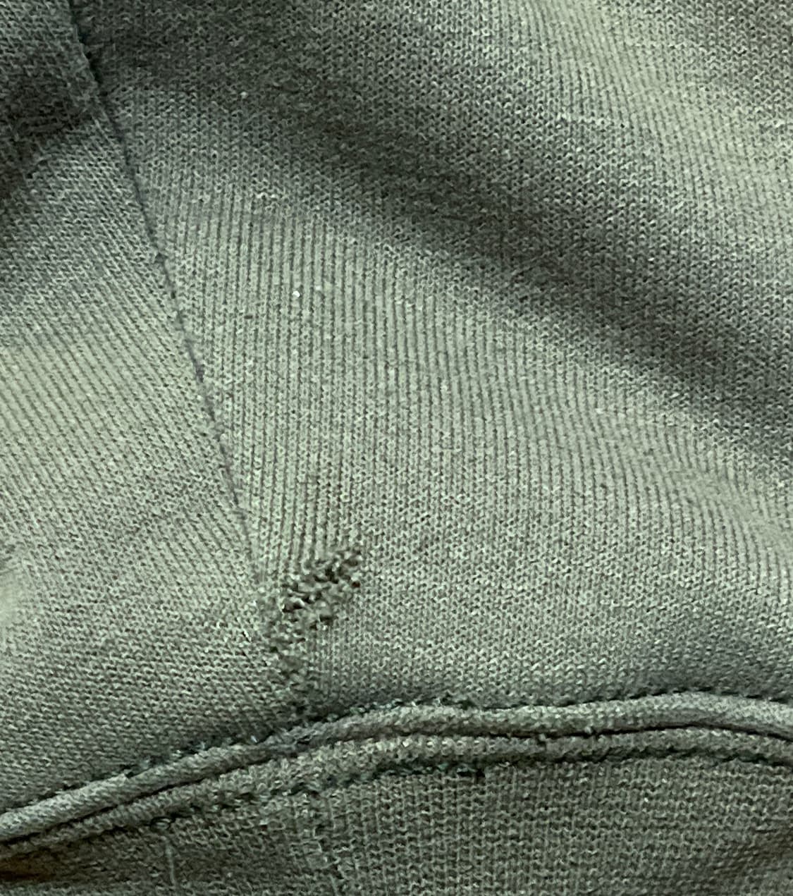 칼하트 써멀 레인디펜더 후드집업 올리브 그린 썬페이딩 상품이미지5