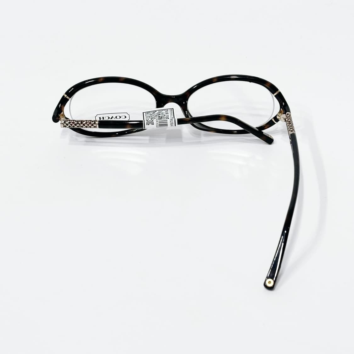 COACH 오벌 뿔테 데드스탁 빈티지안경 상품이미지4