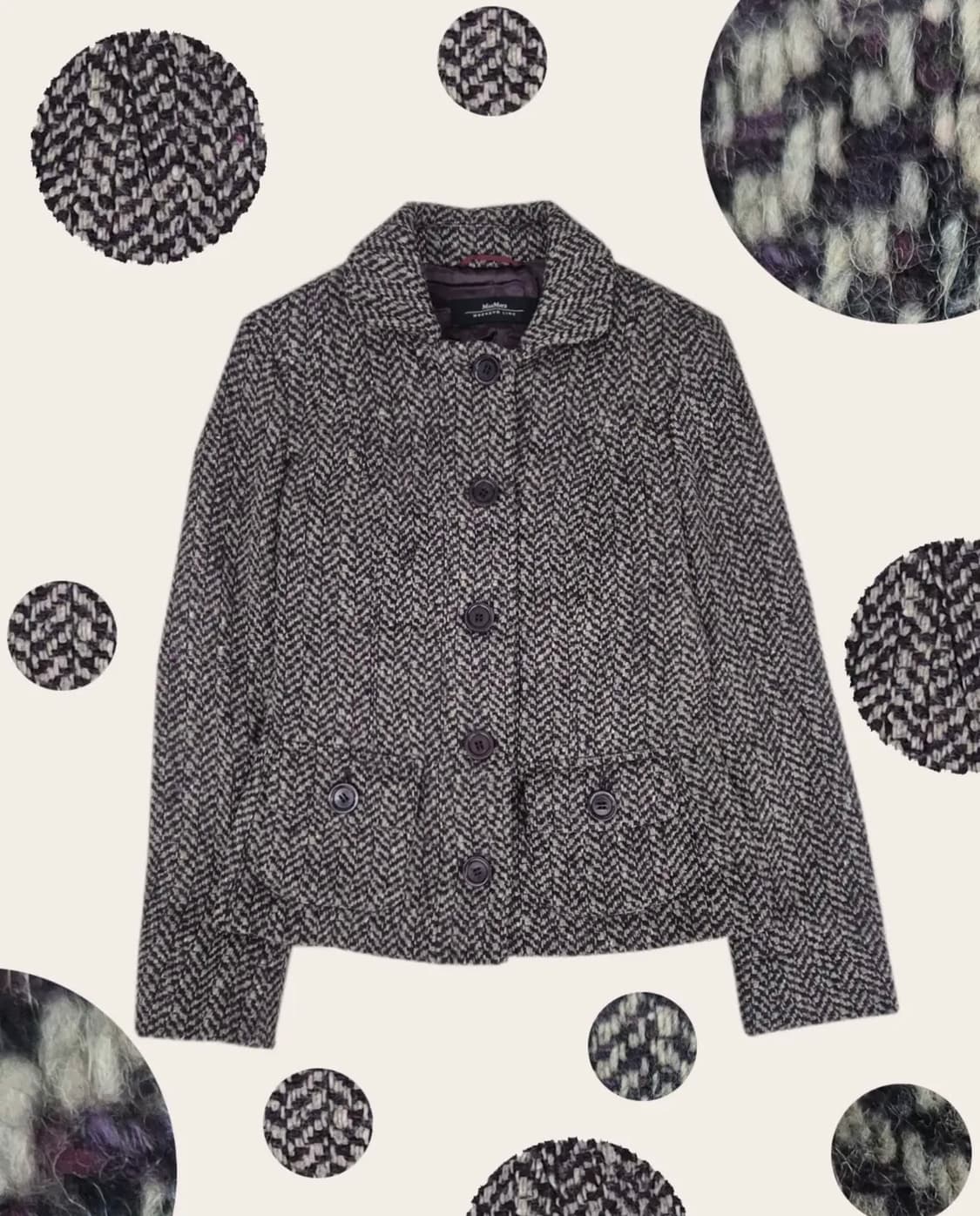 Max Mara Weekend Line Virgin Wool Jacket 상품이미지1