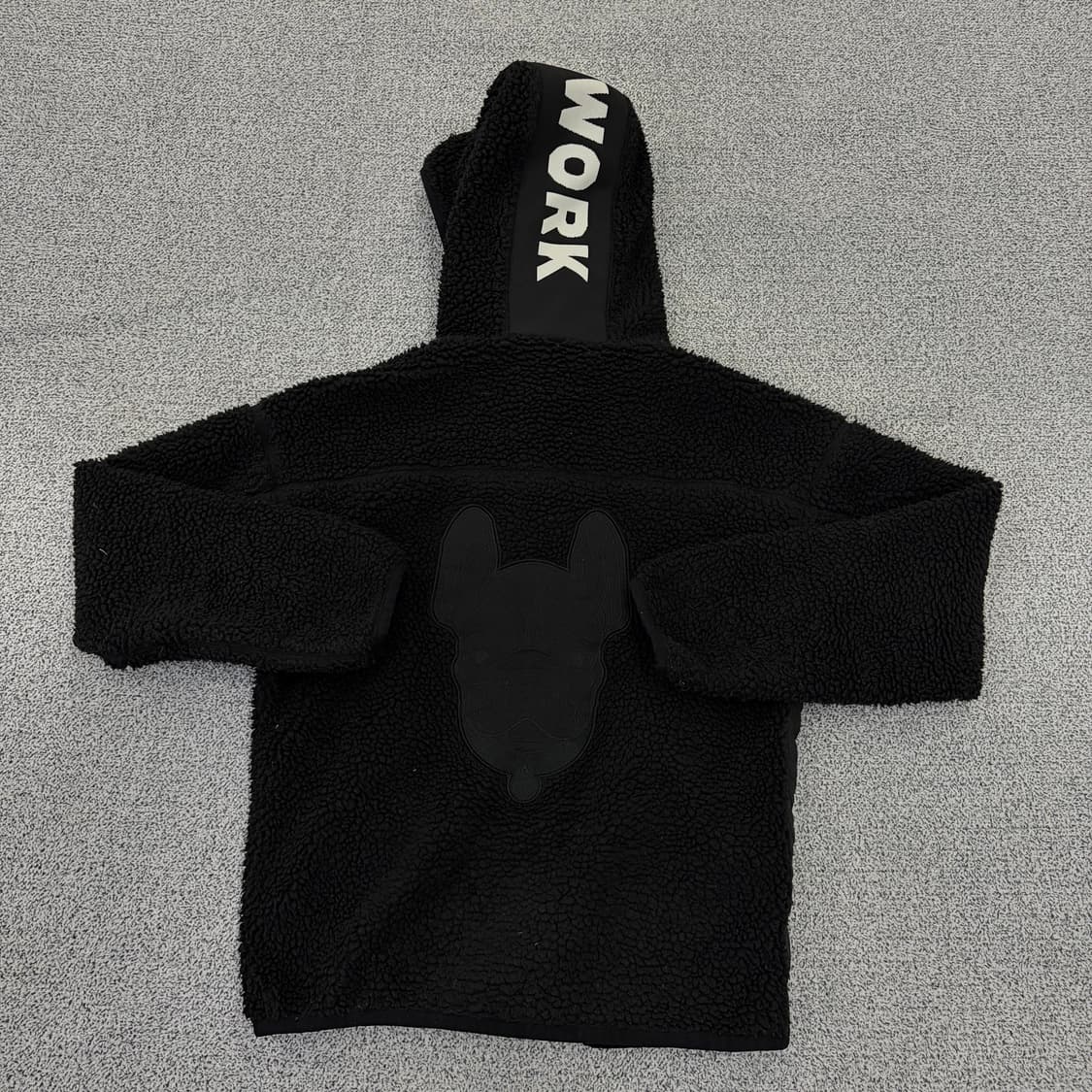 S 라이프워크 블랙 플리스 자켓 0130H1 상품이미지2