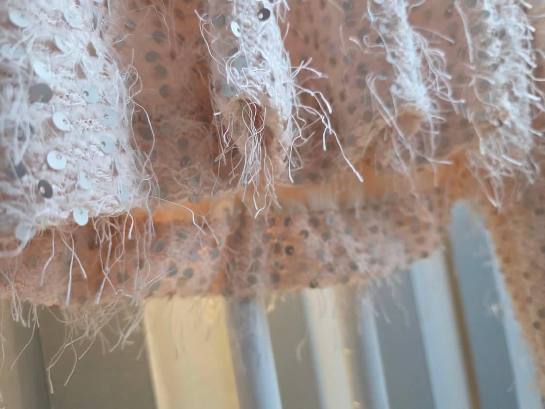 벌룻핏 스팽글 블라우스 상품이미지5