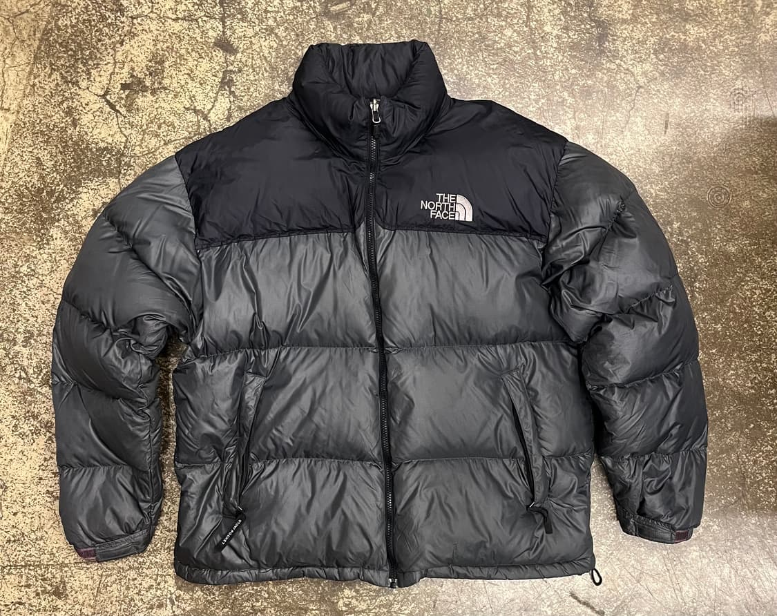 노스페이스 700 구형 눕시 그레이 구스패딩 상품이미지1