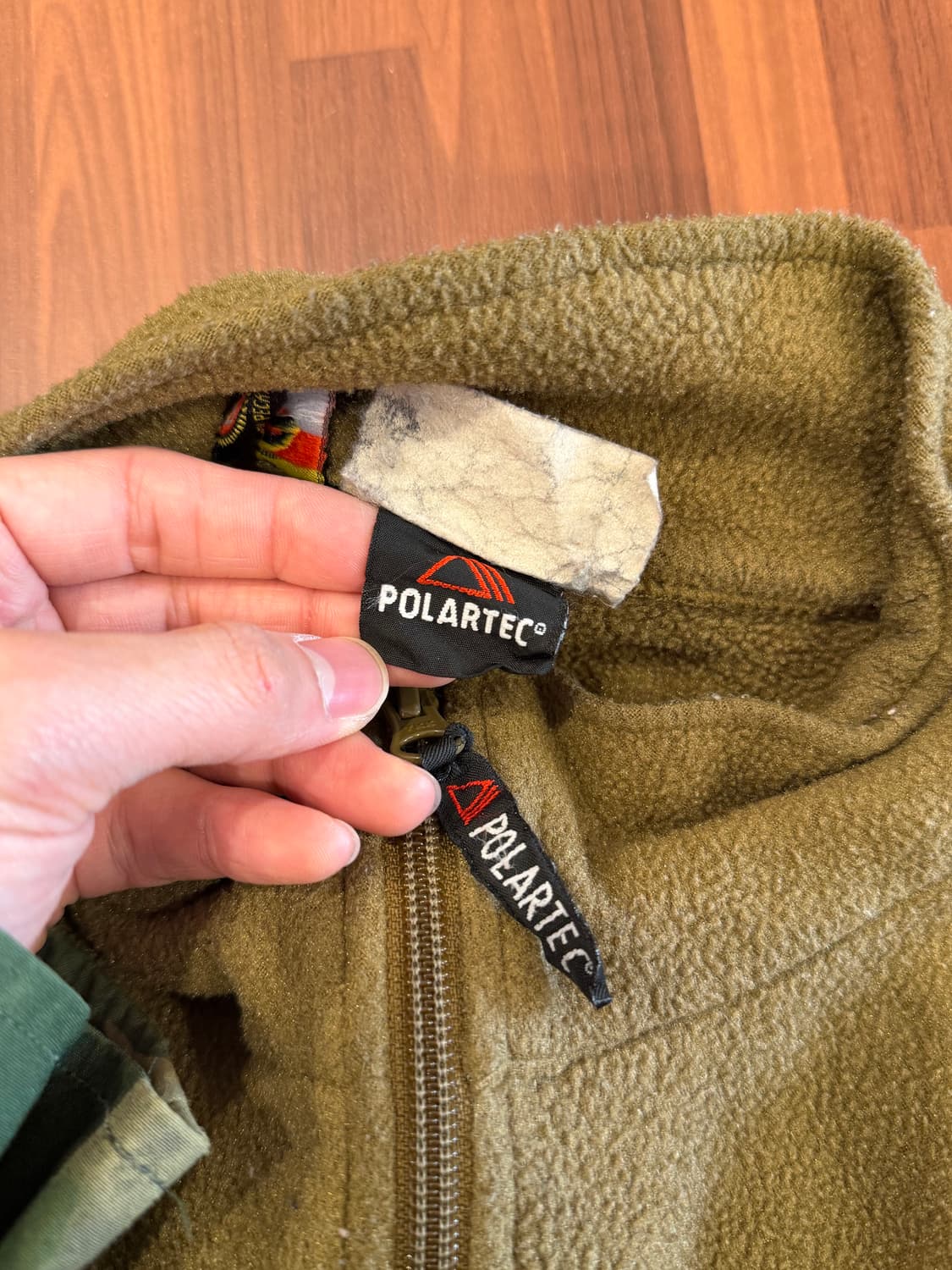 00s Military USMC OG 미해병대 폴라텍 쿼터 집업 플리스 상품이미지10